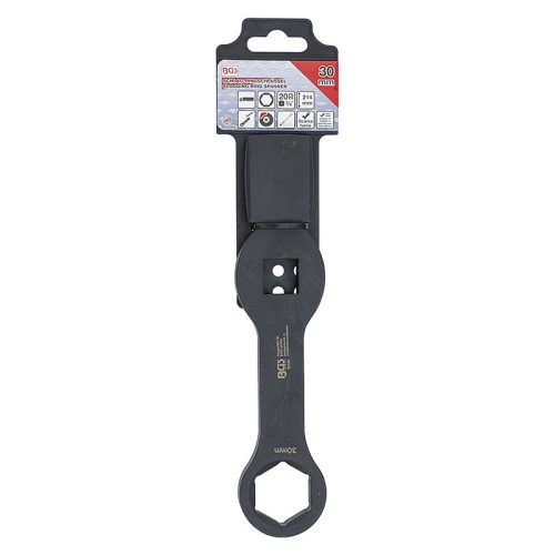 Üthető csillagkulcs, hatszögletű, 2 ütőfelülettel, 30 mm