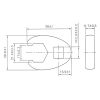 Hollanderkulcs, 1/2", 21 mm (BGS-1757-21)
