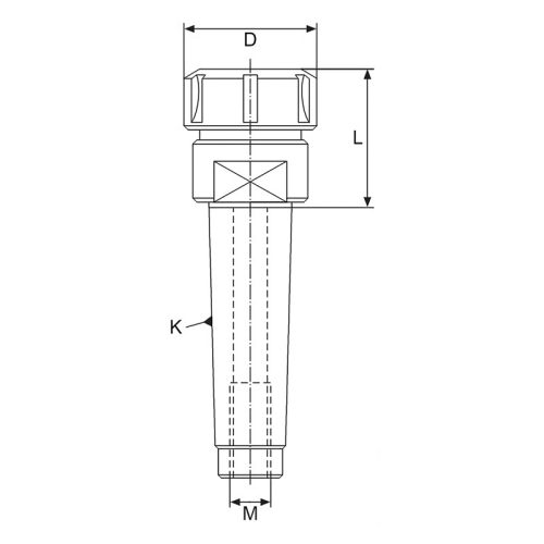 ER25 / Morse 2 patronkészlet, 3 - 16 mm, DIN228-A