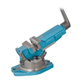 Gépsatu, 100 mm, dönthető és forgatható, BISON