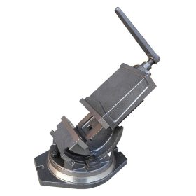   Gépsatu, pofa: 100  mm, nyitás: 80 mm, dönthető és forgatható