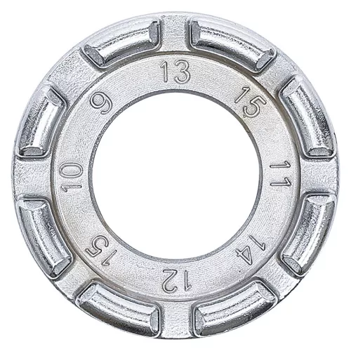 Küllőkulcs, 7 méret, 9G - 15G küllőanyákhoz