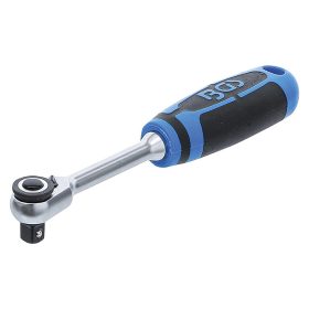   Racsnis kulcs, finomfogazású, külső hatszögletű, 1/4", vékonyított