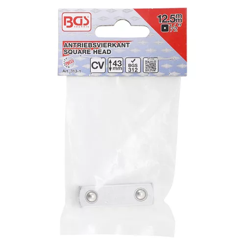 Négyszögű behajtó, 1/2", a BGS 312-hez