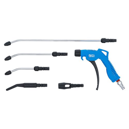 Lefúvatópisztoly, 5 rátéttel