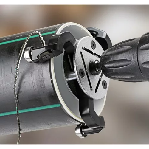 D=75-110 mm önbeálló külső csősorjázó műanyag csövekhez (Spider Burr), Noga