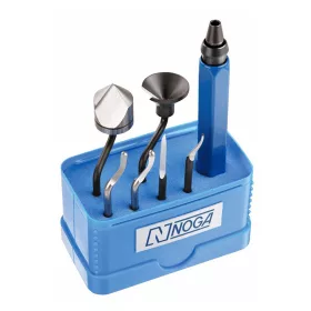   NOGA hibaelhárító sorjázó készlet (RB markolat, S20 S100 S150 RD16,4 EX18 D50 penge), Noga