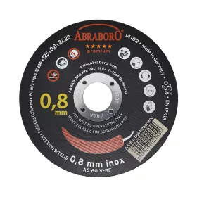   Fémvágó korong, inox, 125x0.8x22 mm, extra vékony, ABRABORO Chili INOX GOLD EDITION