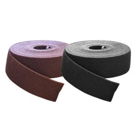   Vlies csiszolótekercs, P320, 100 mm x 10 m, szilícium-karbid, ABRABORO