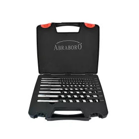   Gerendafúró készlet, 8 részes, hossz: 230 mm, Ø 4 - 16 mm, ABRABORO