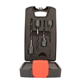   Süllyesztő fúró készlet, 9 részes, műanyag dobozban, ABRABORO