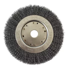   RECORD körkefe 0.30 STD hullámos dróttal, Ø 180 mm, furat: 22 mm, ABRABORO