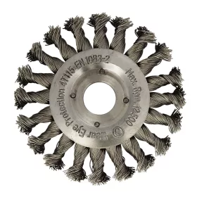 Körkefe, sodrott acéldrót, Ø 115 x 22 mm, ABRABORO