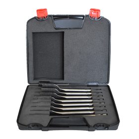   Faipari lapos marófúrókészlet, 1/4"-os bit befogással, 12 - 32 mm, 8 részes, (A) ABRABORO