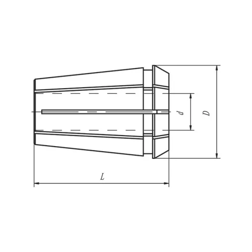 EOC16 patron, 4 mm, DIN 6388/B, KINTEK
