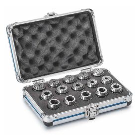   ER20 patronkészlet, precíziós, 2 - 12 mm, 6 részes, DIN 6499 ISO15488, KINTEK