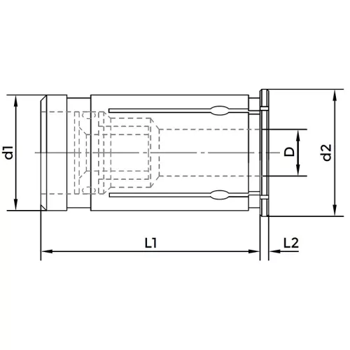 Hidroplasztikus befogó készlet, DIN69871, SK40 / GX32, KINTEK
