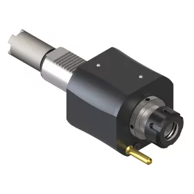   Meghajtott szerszámtartó, egyenes, STEPPED-HAAS, VDI 40 / ER25 L1: 104,85 mm, KINTEK
