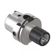 Menetfúró adapter, M6 - M20 / HSKA 100, DIN 69893 A+C, hosszkiegyenlítős, KINTEK