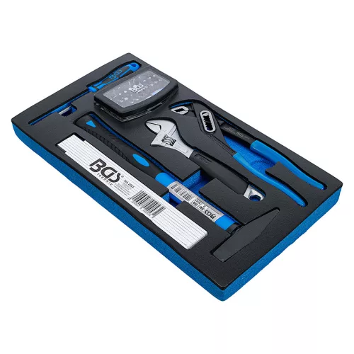 Kéziszerszám és bit készlet, 37 darabos (Hab anyagú betét a BGS 2002-hez)