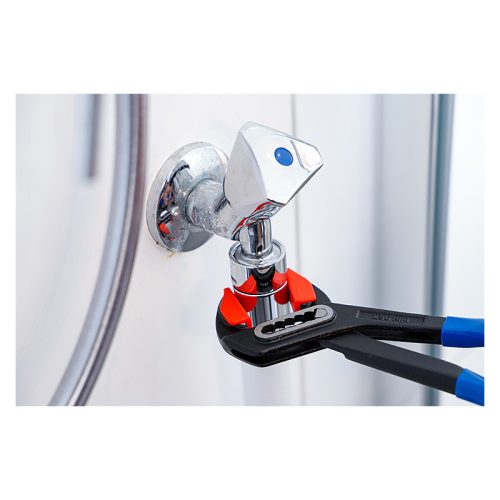 Vízpumpafogó, beállítható védőpofákkal, 240 mm