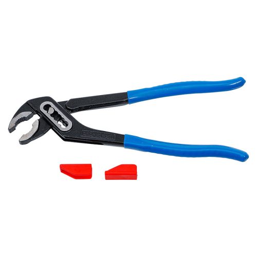 Vízpumpafogó, beállítható védőpofákkal, 240 mm