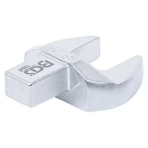 Villásfej nyomatékkulcshoz, 5/8", Befogó 9 x 12 mm