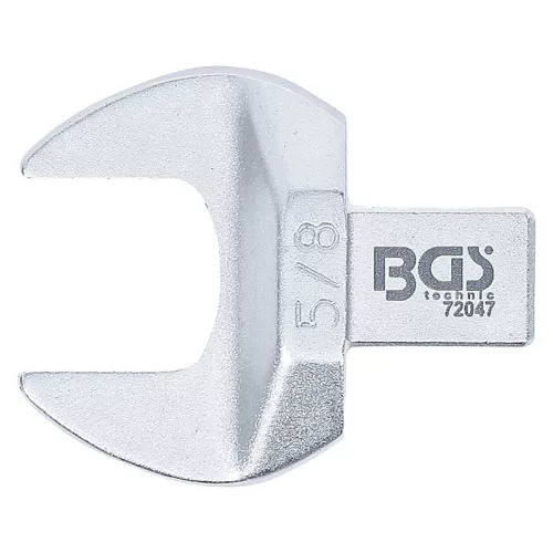 Villásfej nyomatékkulcshoz, 5/8", Befogó 9 x 12 mm