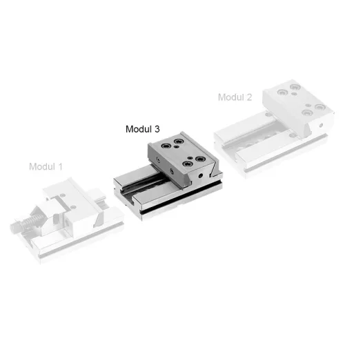 Satuelem precíziós moduláris satuhoz, 3-as modul, 100 mm