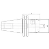 Alaptartó maró befogáshoz, SK40 / 10 mm, Dual Contact DIN 69871 AD, Weldon, KINTEK