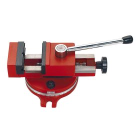 Gyors rögzítésű fúrógépsatu, 55 mm, forgatható