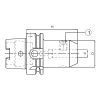 Alaptartó maró befogáshoz, HSK, DIN 69893 A+C, Weldon, G2,5/25000, KINTEK