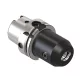Alaptartó maró befogáshoz, hűtőcsatornával, HSK63 / 20 mm, DIN69893 A+C, Weldon, KINTEK