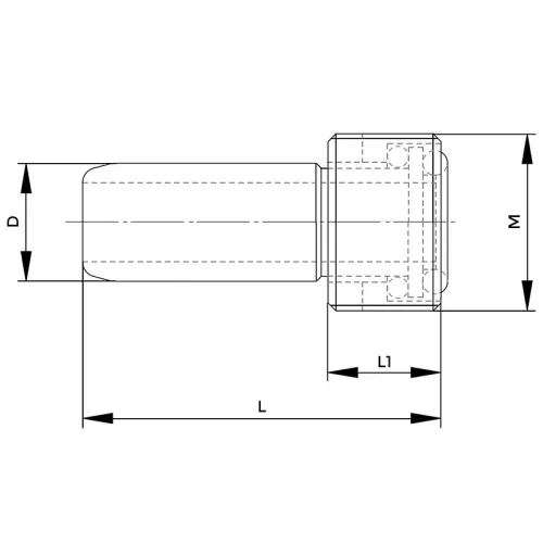 Hűtőfolyadék adapter HSK szárú szerszámbefogóhoz, M16x1