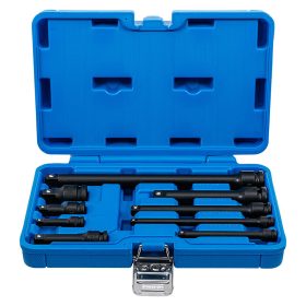   Gépi toldószár készlet, 1/4" - 3/8" - 1/2", 9 darabos