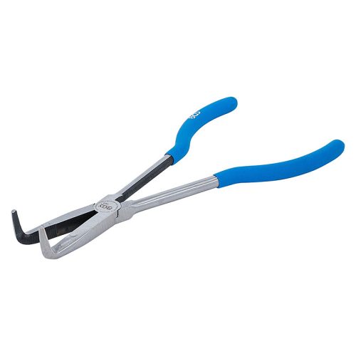 Telefonfogó, extra hosszú, 90°-ban hajlított, 260 mm