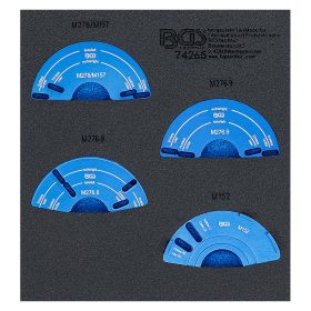   Vezérműtengely beállító szerszámkészlet, Mercedes-Benz M152, M157, M276, M278, tálcán