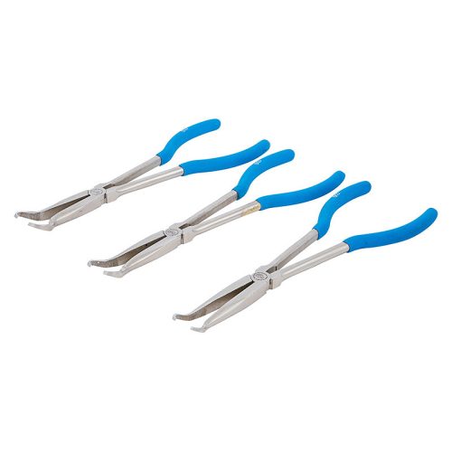 Gyertyapipa fogó készlet, extra hosszú, 280 mm, 3 darabos