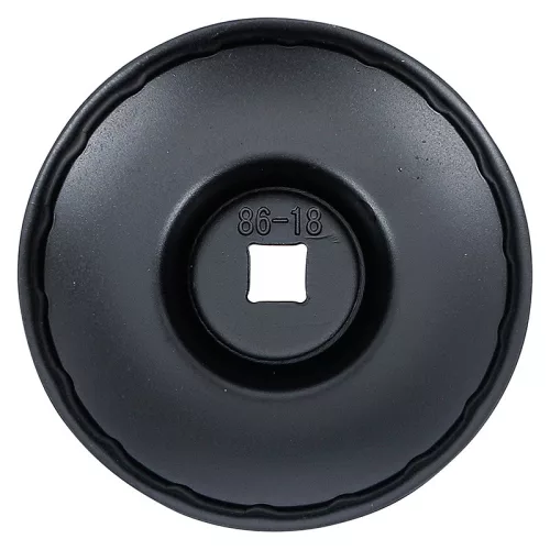 Olajszűrő leszedő kupak, 18 lapú, Ø 86 mm, Audi, PSA, Renault, VW