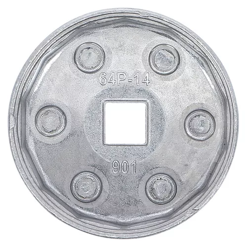 Olajszűrő leszedő kupak, 14 lapú, Ø 64 mm, Daihatsu, Fiat, Nissan, Toyota