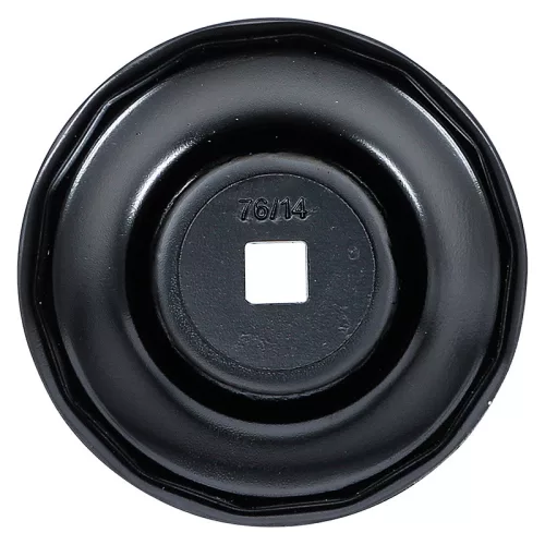 Olajszűrő leszedő kupak, 14 lapú, Ø 76 mm, VW, Porsche, Mercedes-Benz, BMW, Audi, Opel