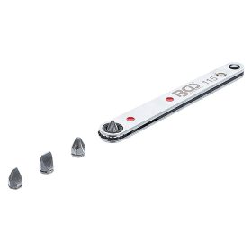   Speciális racsnis hajtószár, ultra vékony, 1/4"-os bitekhez