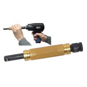   Hosszabbító légkulcshoz, golyóscsapágyazású fogantyúval, 1/2", 200 mm