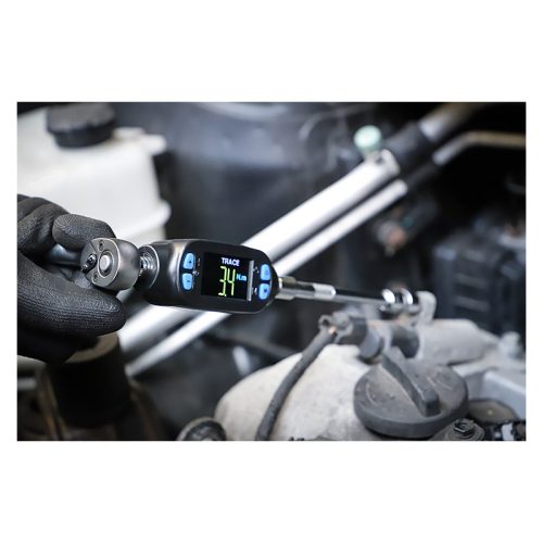Digitális nyomaték-adapter, 1/4", 6 - 30 Nm
