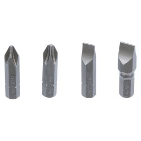   Bit készlet ütő csavarhúzóhoz, Cr-V, 5/16"-os, a BGS 710-hez
