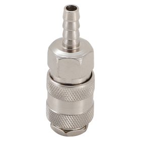   Levegős gyorscsatlakozó hüvely, 1/4"-os, 8 mm tömlőcsatlakozóval