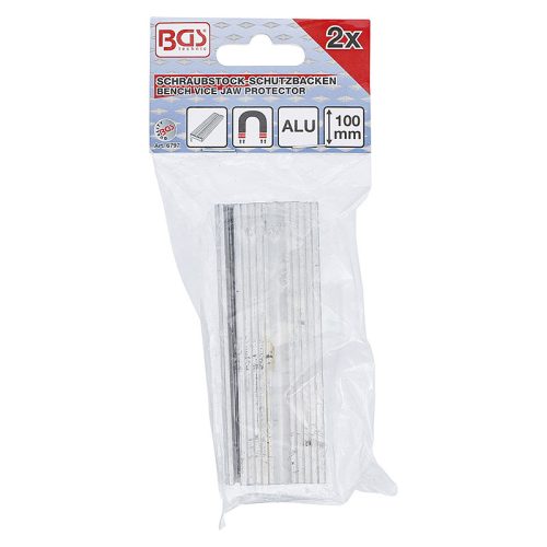 Satu-védőpofák, Alumínium, Szélesség: 100 mm, 2 darabos