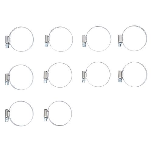 Tömlőbilincs, INOX, 32 x 50 mm, 10 darabos