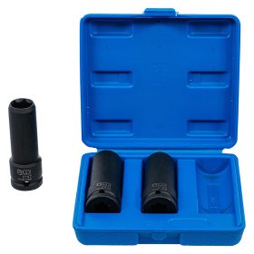   Speciális légkulcsfej készlet, 1/2“, 17 / 19 / 21 mm, 3 darabos