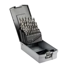   Fémcsigafúró készlet, speciális, WN, HSS, 1 - 13 mm / 0,5 mm, 25 részes, ZPS